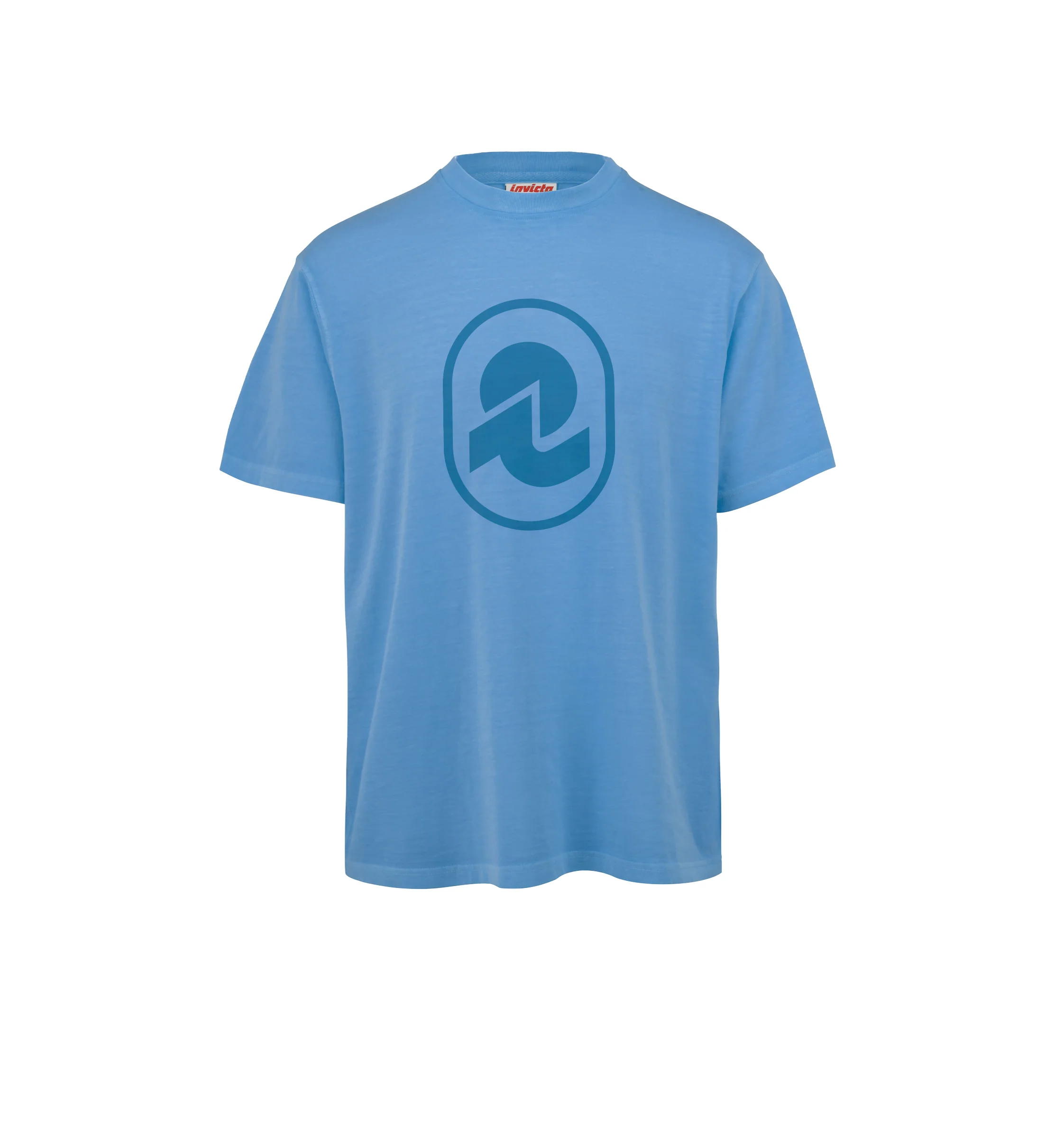 T-shirt da uomo in cotone organico con maxi logo