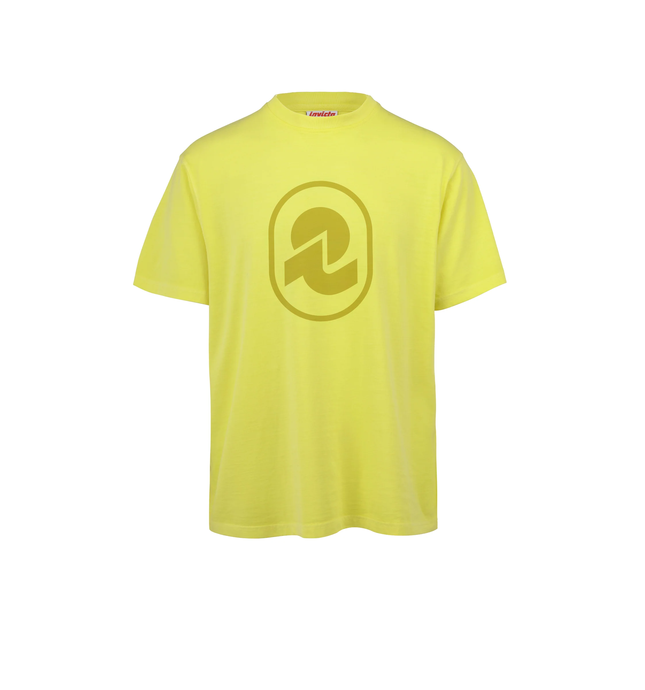 T-shirt da uomo in cotone organico con maxi logo