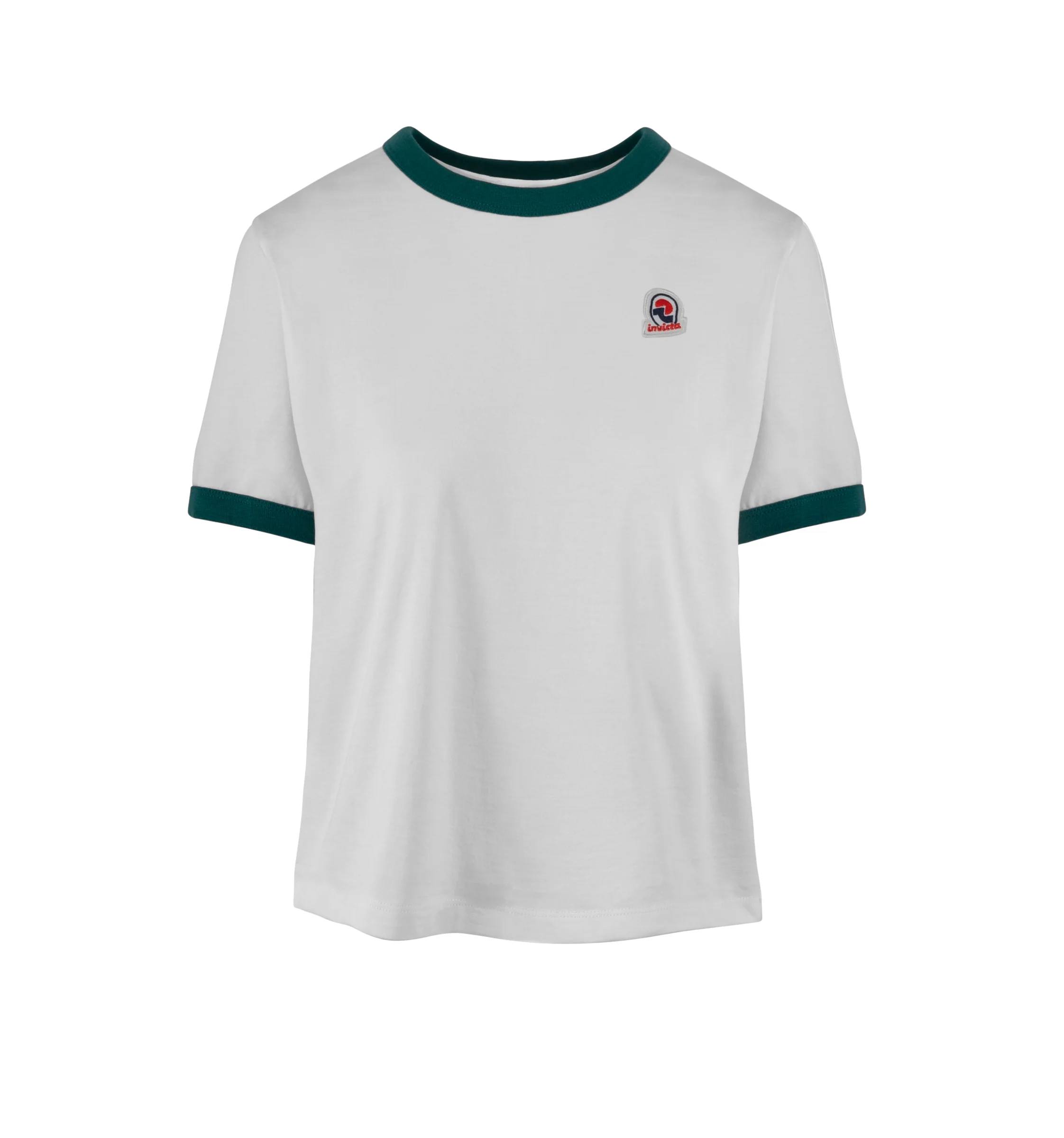 T-shirt slim da donna in cotone organico