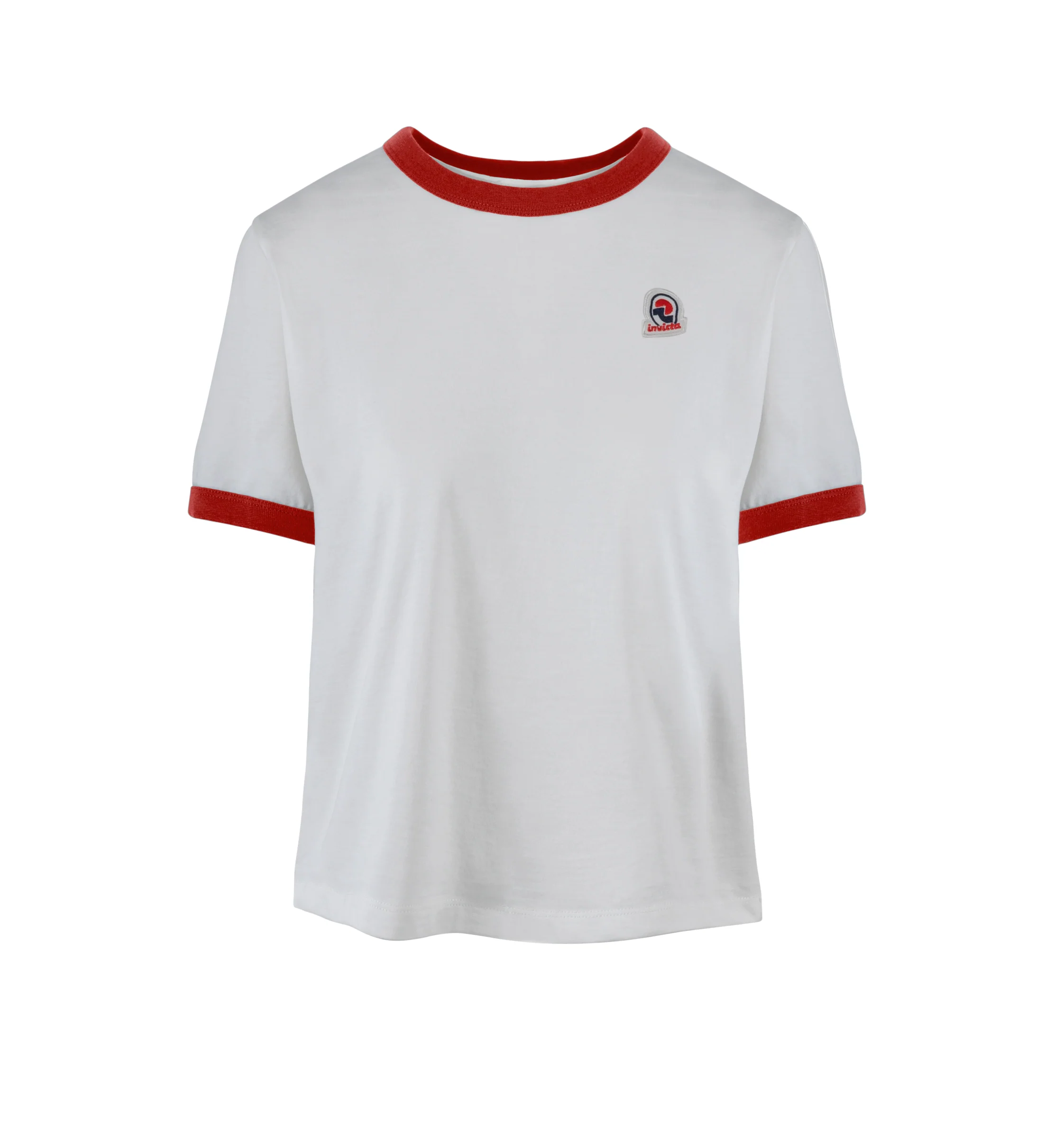 T-shirt slim da donna in cotone organico